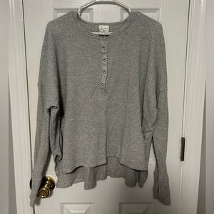 Aerie Waffle oversized long sleeve